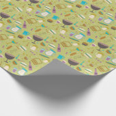 バーベキューパターン ラッピングペーパー (角)