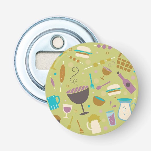 バーベキューパターン 栓抜き (正面)