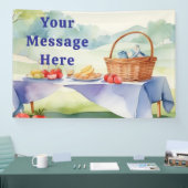 バーベキューパーティー 横断幕 (トレードショー)