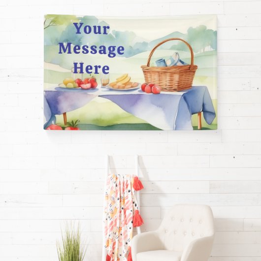 バーベキューパーティー 横断幕 (インサイチュ)