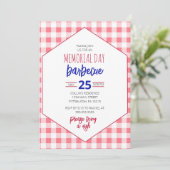 バーベキューピクニックパーティの招待状 招待状 (スタンド正面)