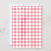 バーベキューピクニックパーティの招待状 招待状 (裏面)