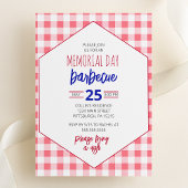 バーベキューピクニックパーティの招待状 招待状