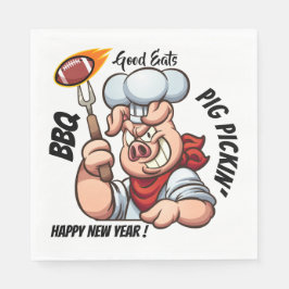 バーベキューピッキンナプキン スタンダードランチョンナプキン