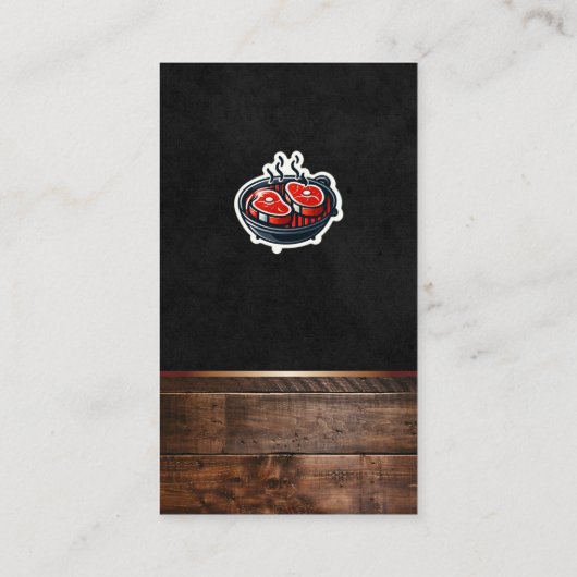 バーベキューピットのステークス 名刺 (裏面)