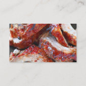 バーベキューベビーは近くに立ち上がる 名刺 (裏面)