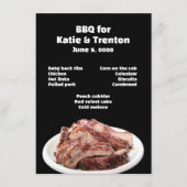 バーベキューベビー背骨 メニュー (正面)