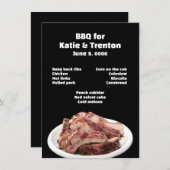 バーベキューベビー背骨 メニュー (正面/裏面)