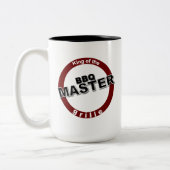 バーベキューマスターキングオブザグリル ツートーンマグカップ (左)