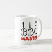 バーベキューマスターファーザーズデイマグ コーヒーマグカップ (正面右)