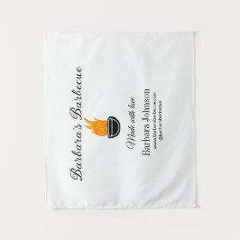 バーベキューレストランキッチンソーシャルメディアWebサイトn タペストリー