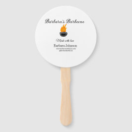 バーベキューレストランキッチンソーシャルメディアWebサイトn ハンドファン