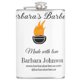 バーベキューレストランキッチンソーシャルメディアWebサイトn フラスク