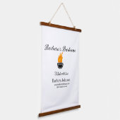 バーベキューレストランキッチンソーシャルメディアWebサイトn 吊り下げ型タペストリー (傾斜あり)