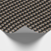 バーベキュー卿最高のパパ父の日 ラッピングペーパー (角)