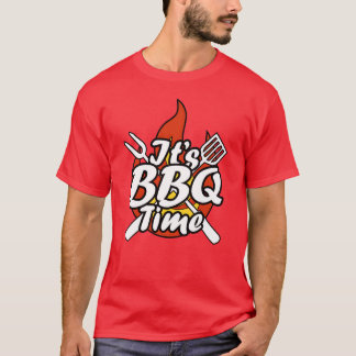 バーベキュー大好きな女の子のための面白い格言ギフト Tシャツ