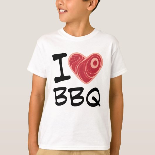 バーベキュー大好き Tシャツ (正面)