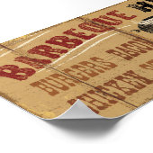 バーベキュー天国 ポスター (角)