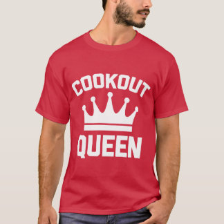 バーベキュー女王の名言 BBQ グリル フード ギフト Tシャツ