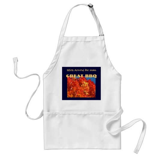 バーベキュー好きのための素敵なBBQエプロン スタンダードエプロン (正面)