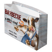 バーベキュー牛の焼きエビ ラージペーパーバッグ (裏面アングル)