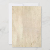 バーベキュー誕生日パーティー 招待状 (裏面)