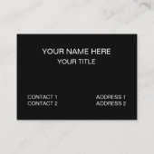 バーベキュー調理師シェフBBQ 名刺 (裏面)