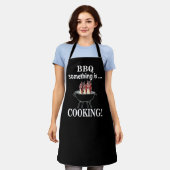 バーベキュー クック シェフ BBQ エプロン (着用した状態)