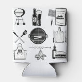 バーベキュー グリリン & チリン バチェラーパーティー 缶クーラー (裏面)