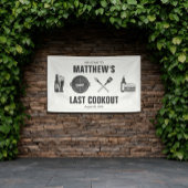 バーベキュー グリル ラスト クックアウト バチェラーパーティー 横断幕