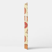 バーベキュー、グリル、手描きのシームレスな背景。 Case-Mate iPhoneケース (裏面 / 右)