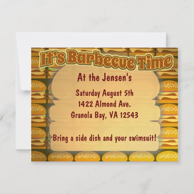 バーベキュー・タイム！ (正面)