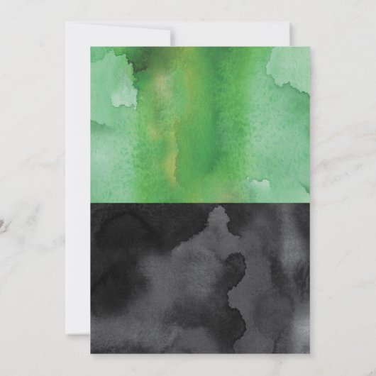 バーベキュー パーティーの招待状 招待状 (裏面)