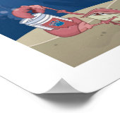 バーベキュー ポスター (角)