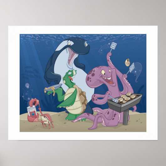 バーベキュー ポスター (正面)