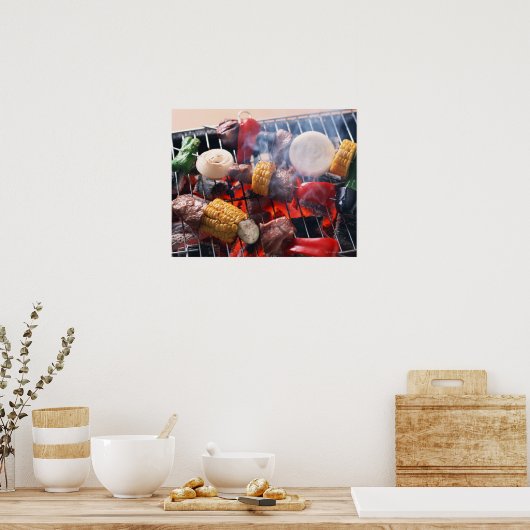 バーベキュー ポスター (キッチン)