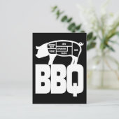 バーベキュー ポストカード (スタンド正面)