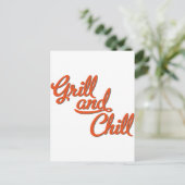 バーベキュー ポストカード (スタンド正面)