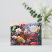 バーベキュー ポストカード (スタンド正面)