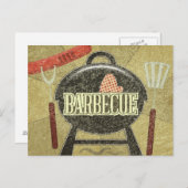 バーベキュー メニュー (正面/裏面)