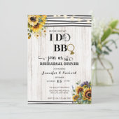 バーベキュー |リハーサルディナー |カップルのシャワー 招待状 (スタンド正面)