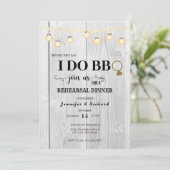 バーベキュー |リハーサルディナー |カップルのシャワー 招待状 (スタンド正面)