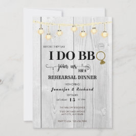 バーベキュー |リハーサルディナー |カップルのシャワー 招待状