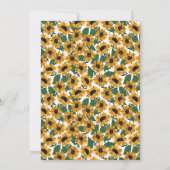 バーベキュー |リハーサルディナー |カップルのシャワー 招待状 (裏面)