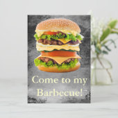バーベキュー 招待状 (スタンド正面)