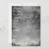 バーベキュー 招待状 (裏面)