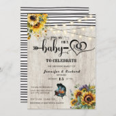 バーベキュー |男女兼用 | |赤ちゃんシャワー |カップルのシャワー 招待状 (正面/裏面)