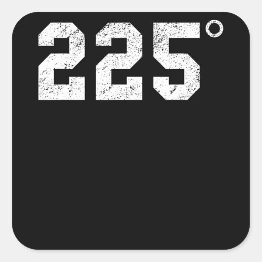 バーベキュー | 225度Bbqグリル喫煙肉 スクエアシール (正面)