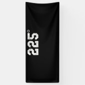 バーベキュー | 225度Bbqグリル喫煙肉 横断幕 (縦)