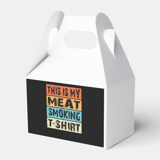 バーベキュー | BBQスモーカーこれは私の肉の喫煙ギフト フェイバーボックス (正面サイド)